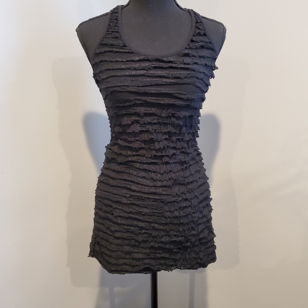 Ruffled Racerback top